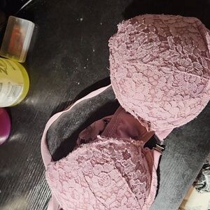 Racerback front closure push up bra 36B